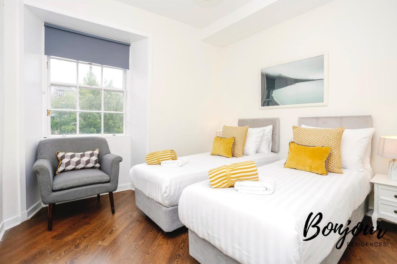 Bright New Town 2Br-1Ba, 1 Min To George St By Bonjour Residences Edinburgh Bagian luar foto