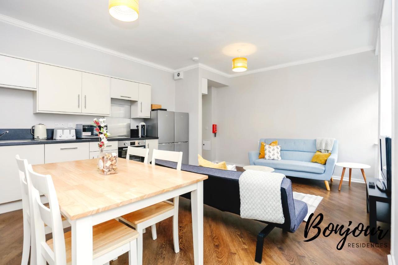 Bright New Town 2Br-1Ba, 1 Min To George St By Bonjour Residences Edinburgh Bagian luar foto