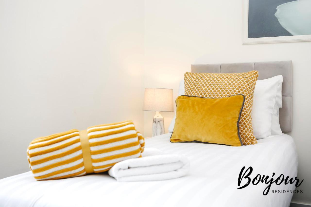 Bright New Town 2Br-1Ba, 1 Min To George St By Bonjour Residences Edinburgh Bagian luar foto