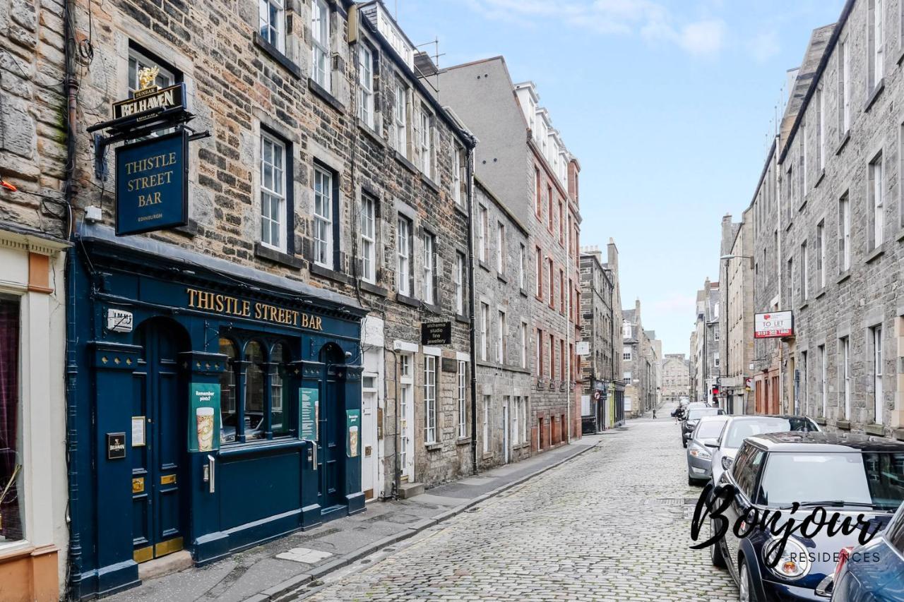 Bright New Town 2Br-1Ba, 1 Min To George St By Bonjour Residences Edinburgh Bagian luar foto