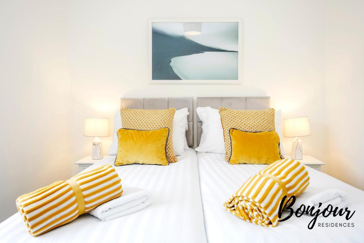 Bright New Town 2Br-1Ba, 1 Min To George St By Bonjour Residences Edinburgh Bagian luar foto